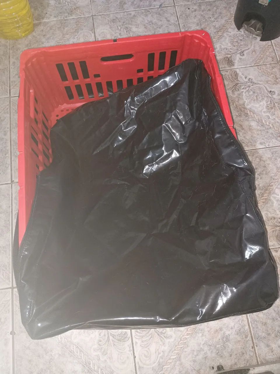 Caixa toda coberta com zíper ,nova - Foto 4