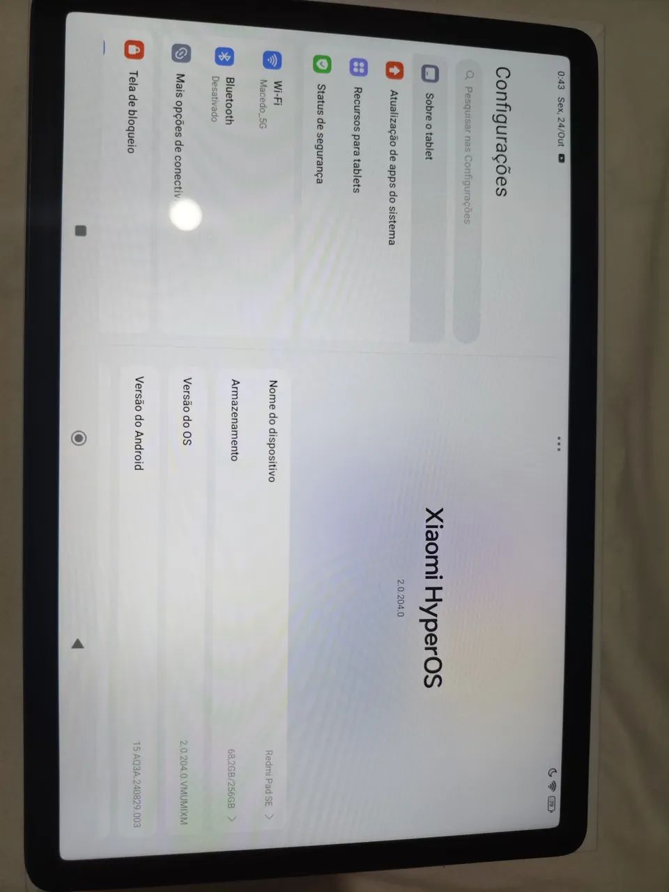 Tablet Redmi Pad 256GB64169975851395124