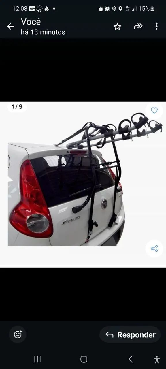 Suporte para bicicleta para carro