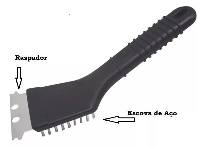10 Escova limpar  com raspador 