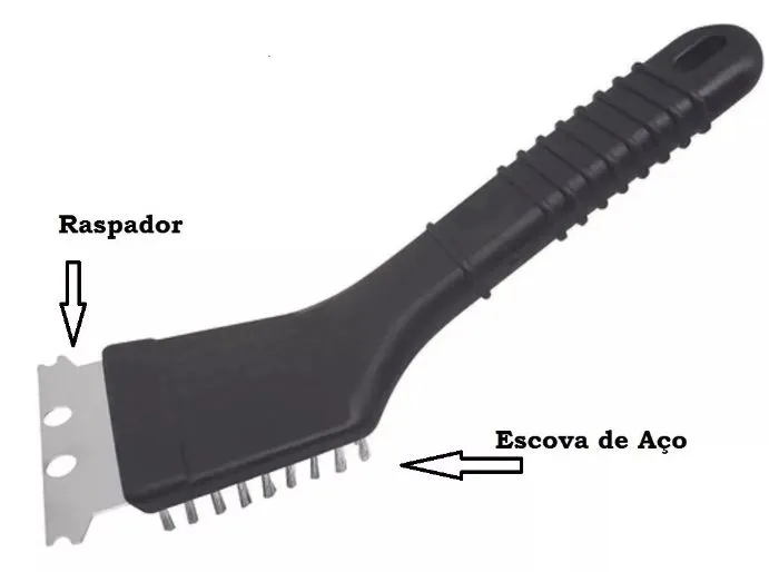 10 Escova limpar  com raspador 
