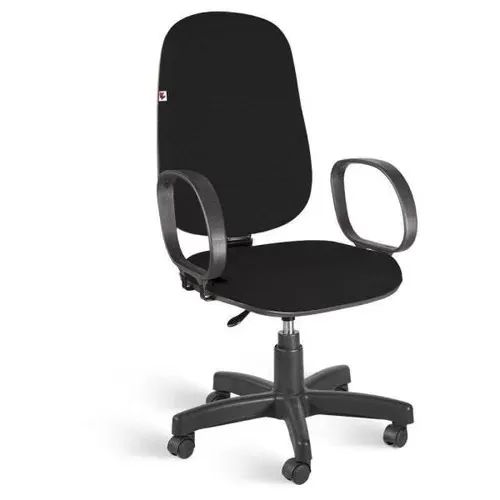 Cadeira Presidente estofada com braços - sem relax