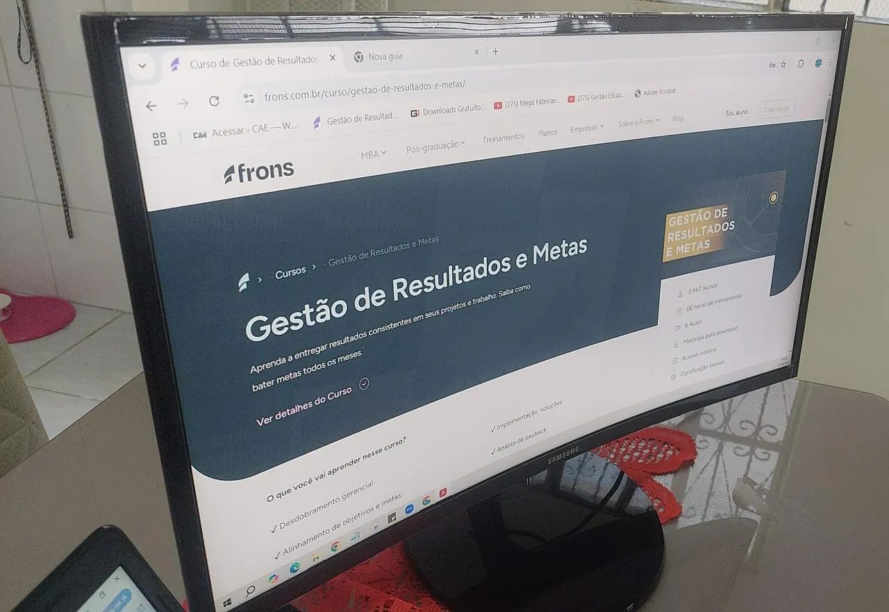 Monitor 27 CURVO - NOVO NA CAIXA64302741069314123