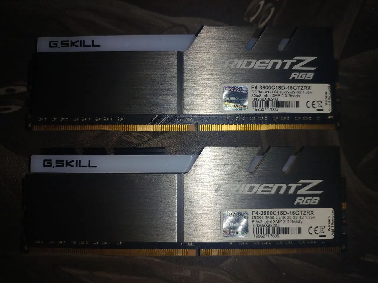 Memória Ram 8x2 Gb DDR4 G.Skill TridentZ RGB CL1864385501339265120