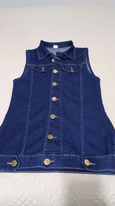 Colete M Jeans Feminino  - Foto 3