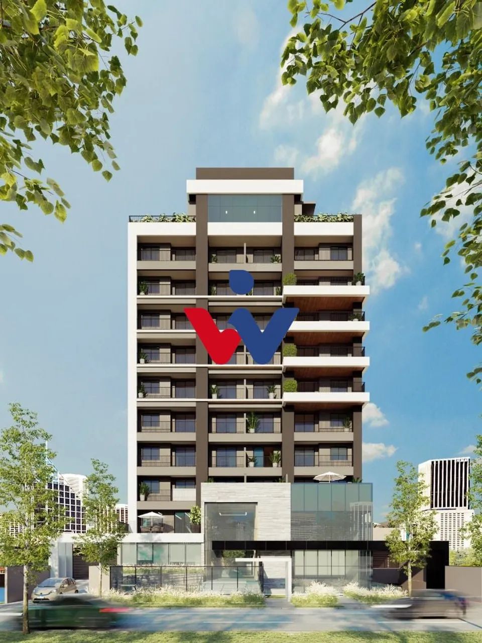 Studio com 1 dormitório à venda,42.19 m , centro cívico, CURITIBA - PR - Foto 3