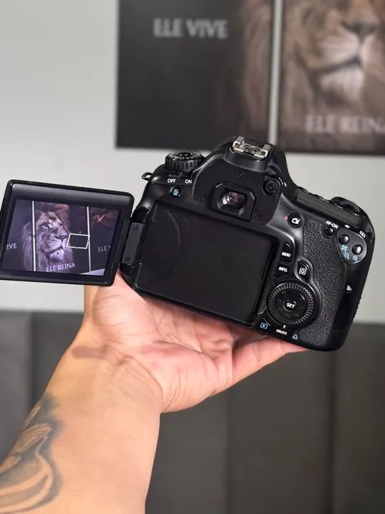 Câmera Canon EOS 60d