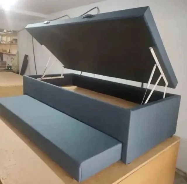 BOX BAÚ SOLTEIRO COM AUXILIAR  - Foto 3