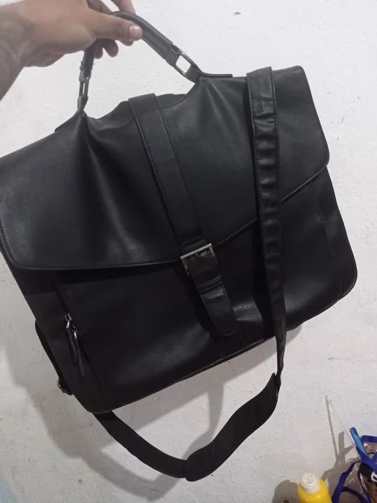 Bolsa Executiva Masculina/Feminina - Pouco Usada, Conservada e Elegante<br> - Foto 3