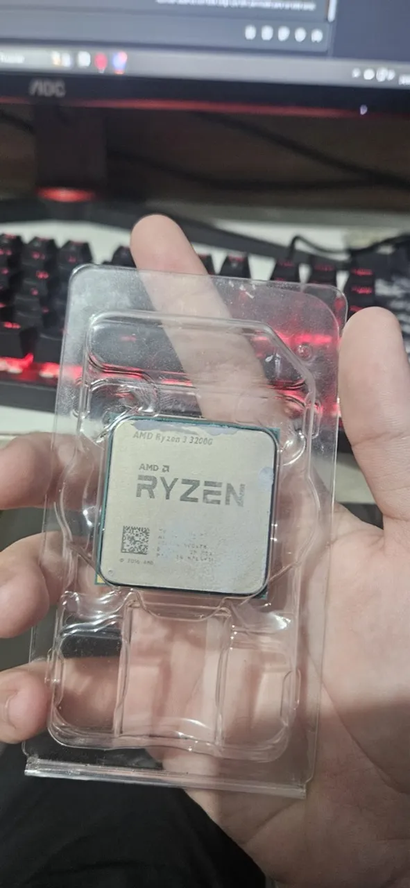 processador AMD Ryzen 3 3200g com placa de vídeo integrada