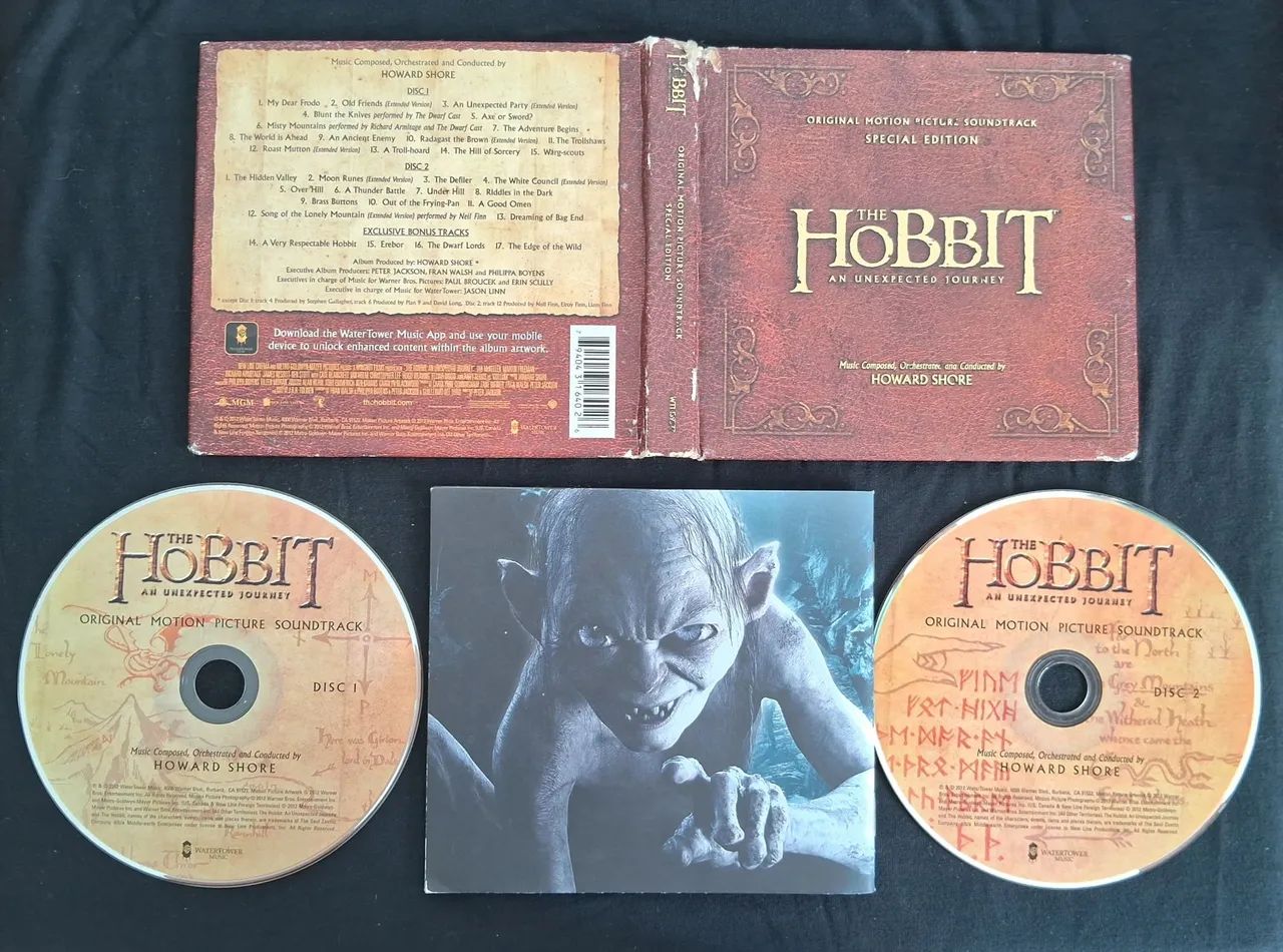 Cd duplo The Hobbit: An Unexpected Journey - Original Soundtrack (Special Edition) - Foto 5