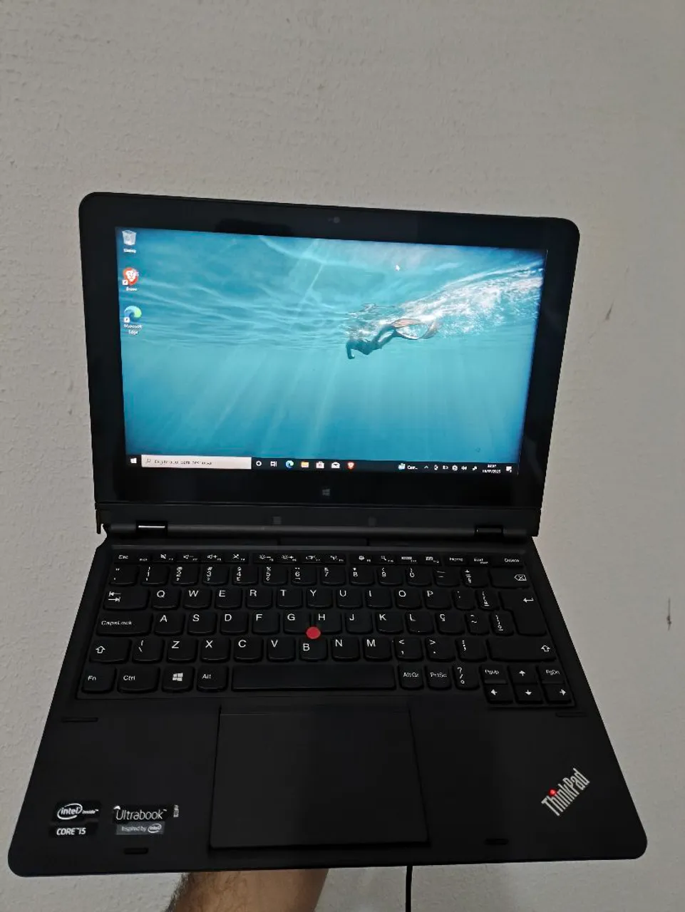 Notebook Lenovo ThinkPad Helix 11,6 Core i5 + SSD 256 GB + Touchscreen 2 em 1 seminovo!