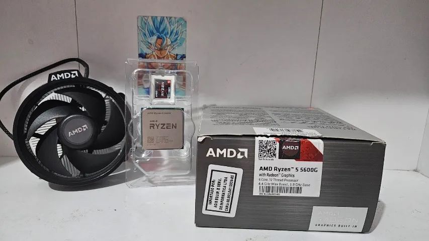 Processador Amd Ryzen 5 5600g Com Vídeo 7 Núcleos12 3.9 ghz am4 - Foto 2