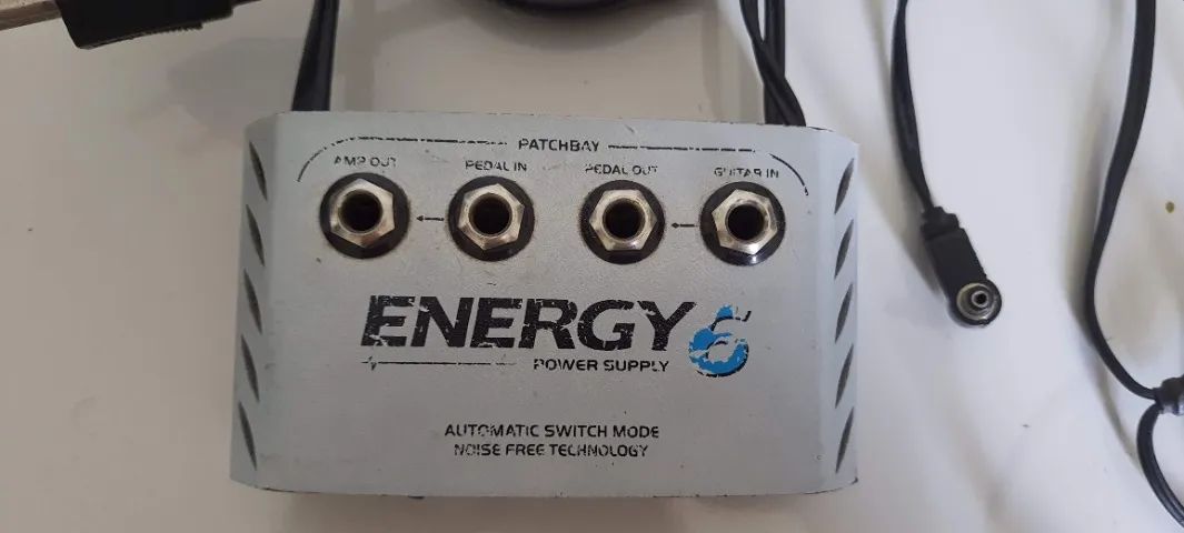 Fonte Pedal 6 Pedais Landscape Energy 6 1000ma (Não aceito trocas) - Foto 4