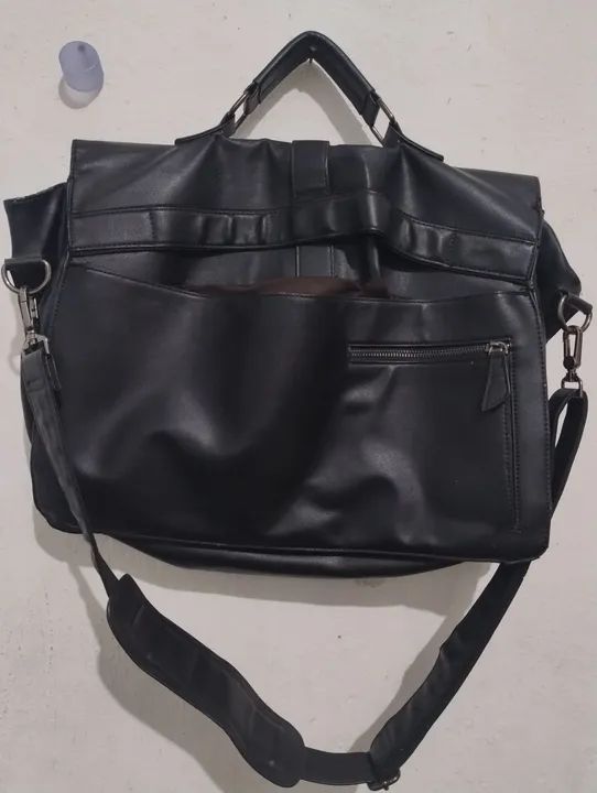Bolsa Executiva Masculina/Feminina - Pouco Usada, Conservada e Elegante<br> - Foto 2