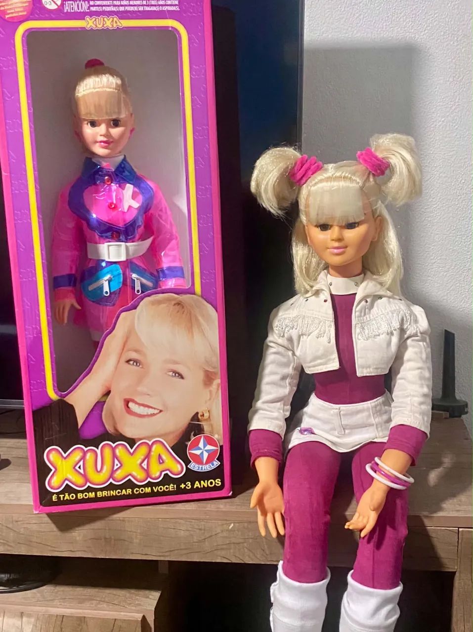 2 Bonecas Xuxa mimo e estrela , xuxona 