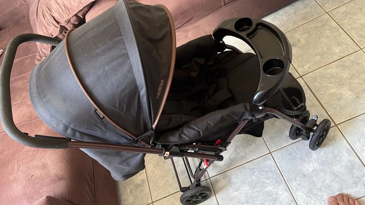 Carrinho de bebe + bebê conforto - Foto 3