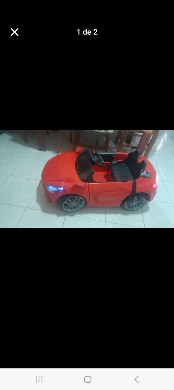 Vende-se carrinho elétrico funcionando perfeitamente Mercedes *