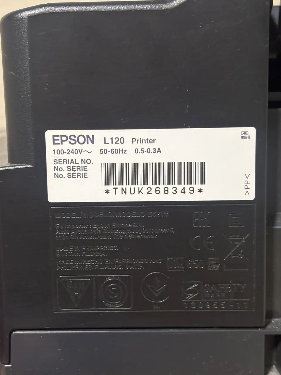 Impressora Epson Ecotank L120 USB - Foto 3