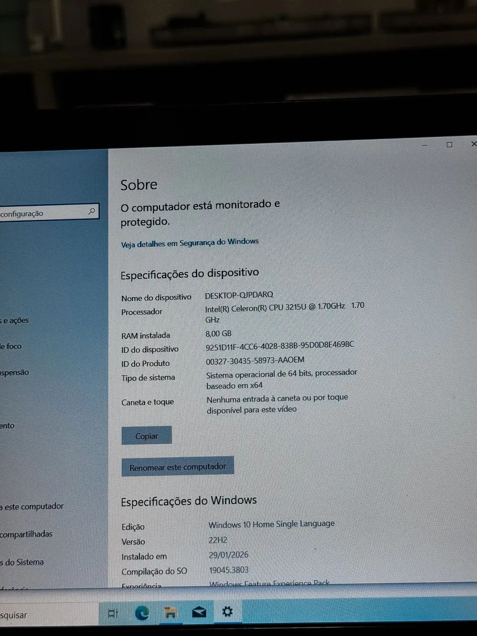 Notebook Samsung Essentials E20 - 8GB RAM - Foto 5