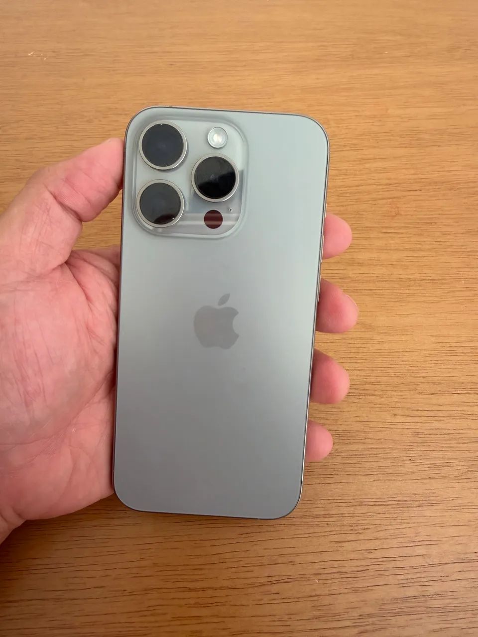 iPhone 15 Pro 128gb Cor Natural Titanium - Foto 5
