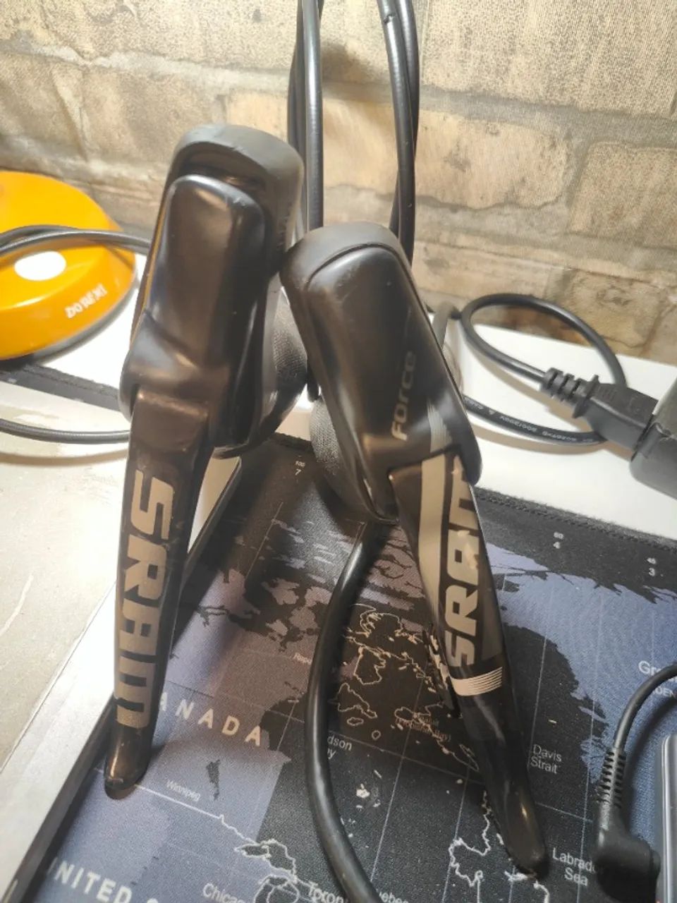 SRAM FORCE STI 中古 Sti Sram Force 1x 11v Pinça Red Hidráulico Gravel - Acessórios de
