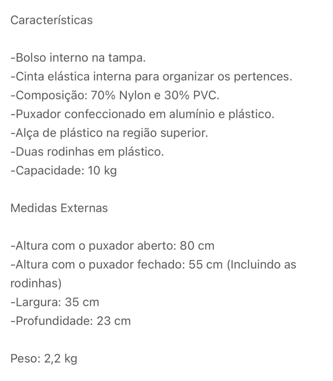Mala de bordo - Foto 3