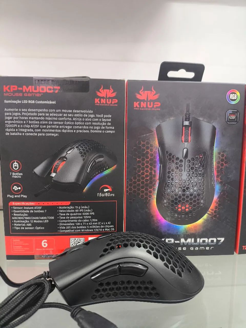 Melhor mouse gamer (KP-MU007) - Foto 3