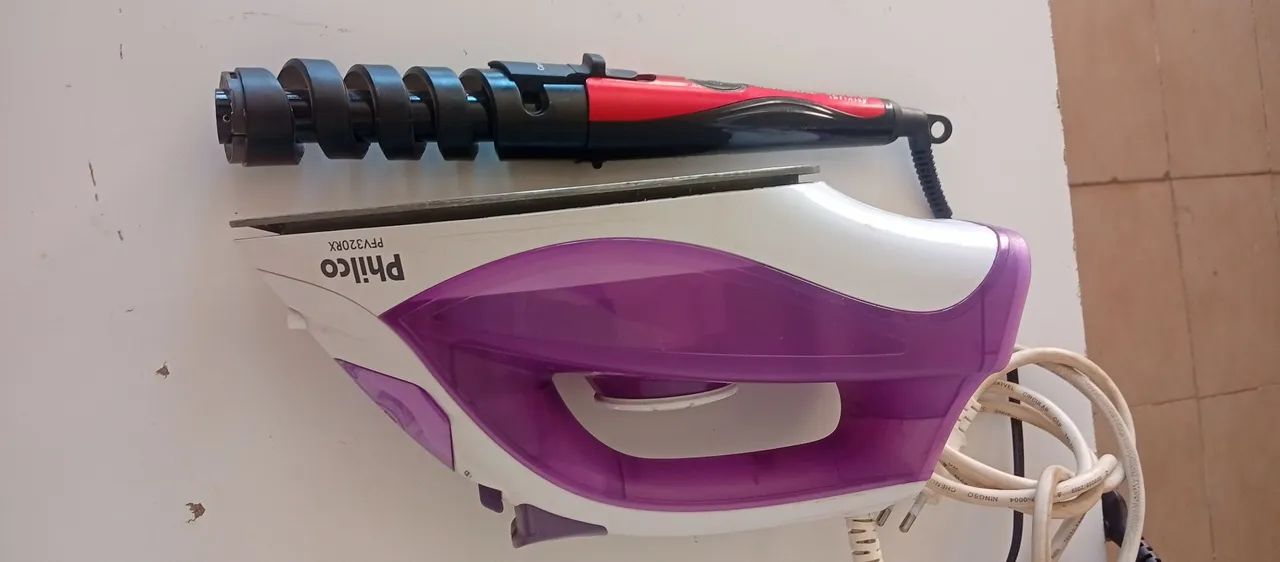 Ferro de passar Philco e uma babyliss - Foto 2