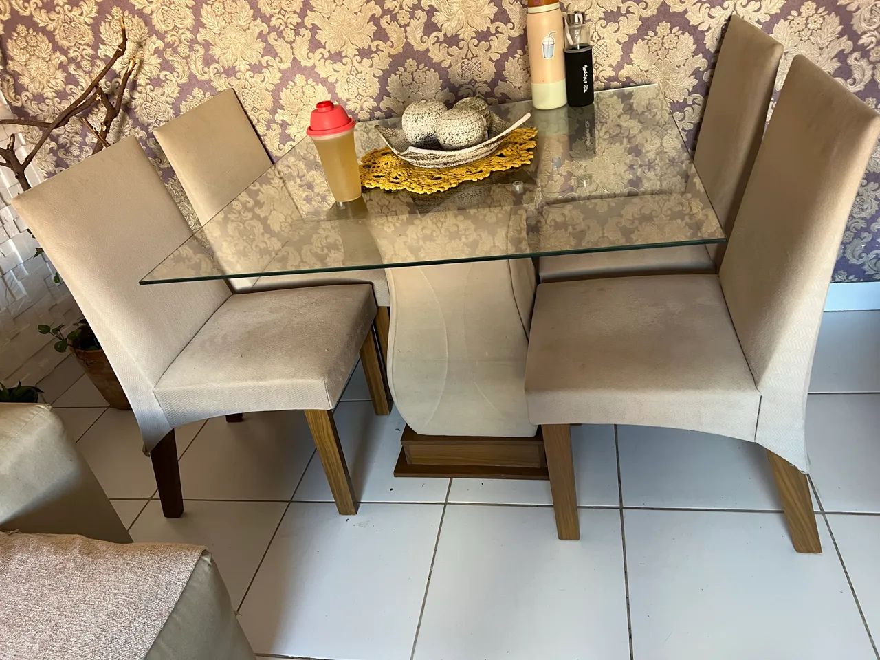 Mesa de vidro