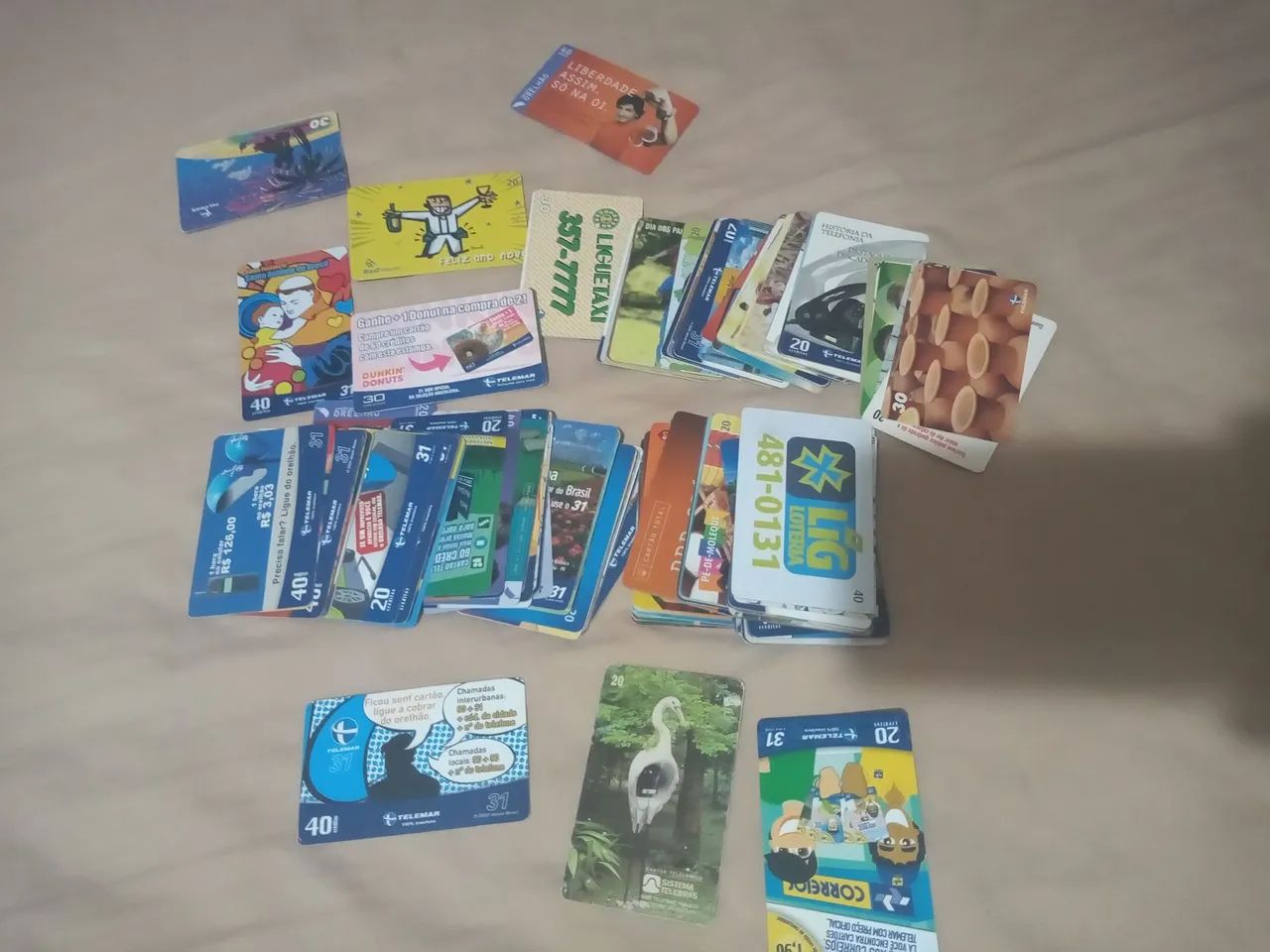 Cartões Telefônico 