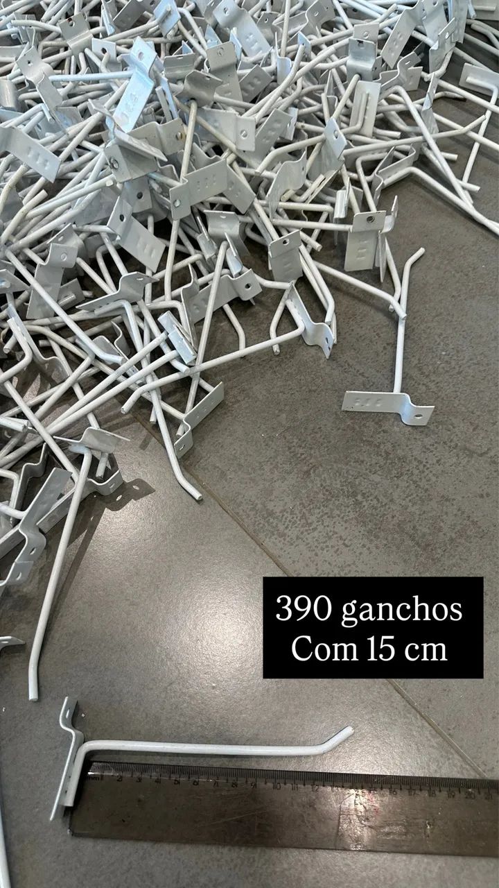 Ganchos painel ripado valor por unidade  - Foto 2