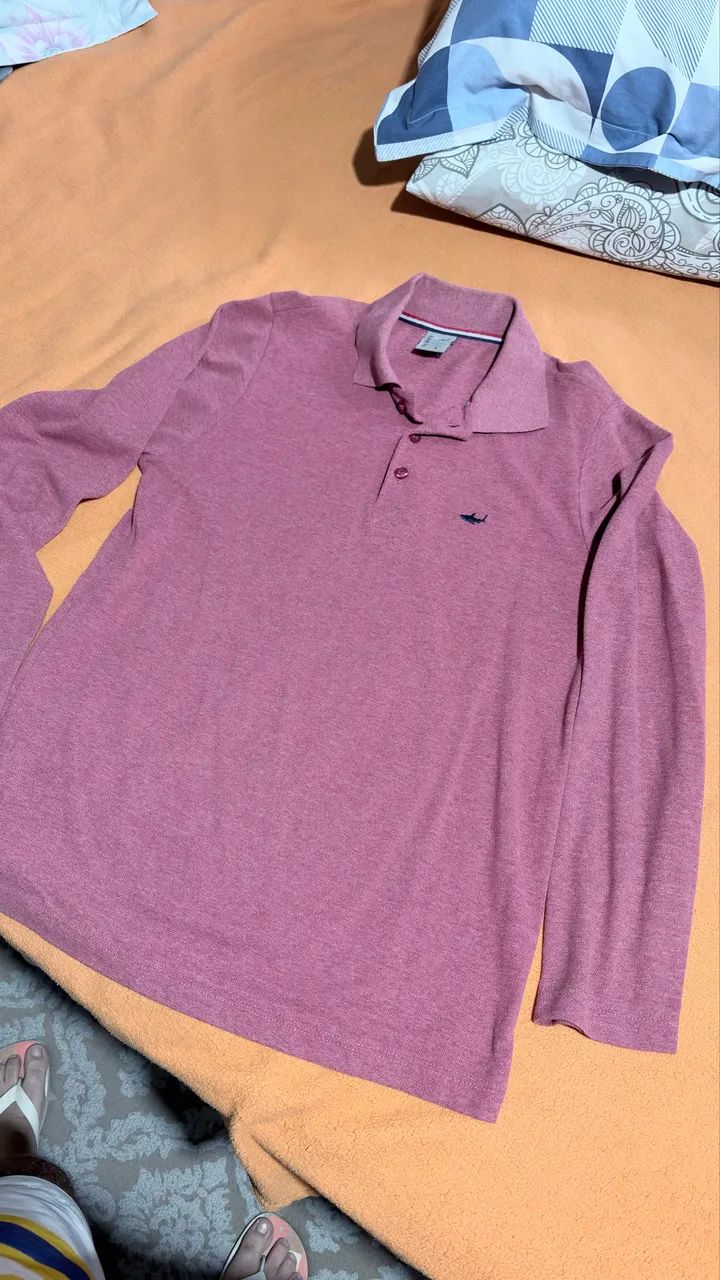 Camisa manga comprida masculina  - Foto 2