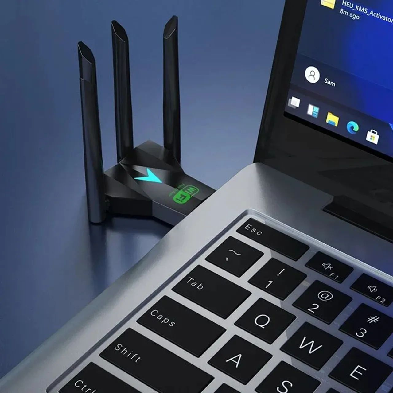 Adaptador Wi-Fi Dongle USB Dual Band  - Foto 3