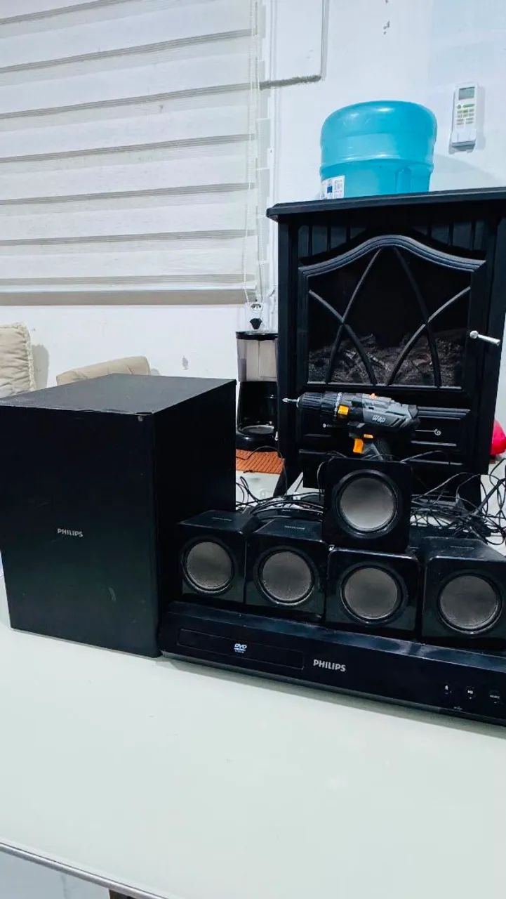 Home teather Philips usado  - Foto 4