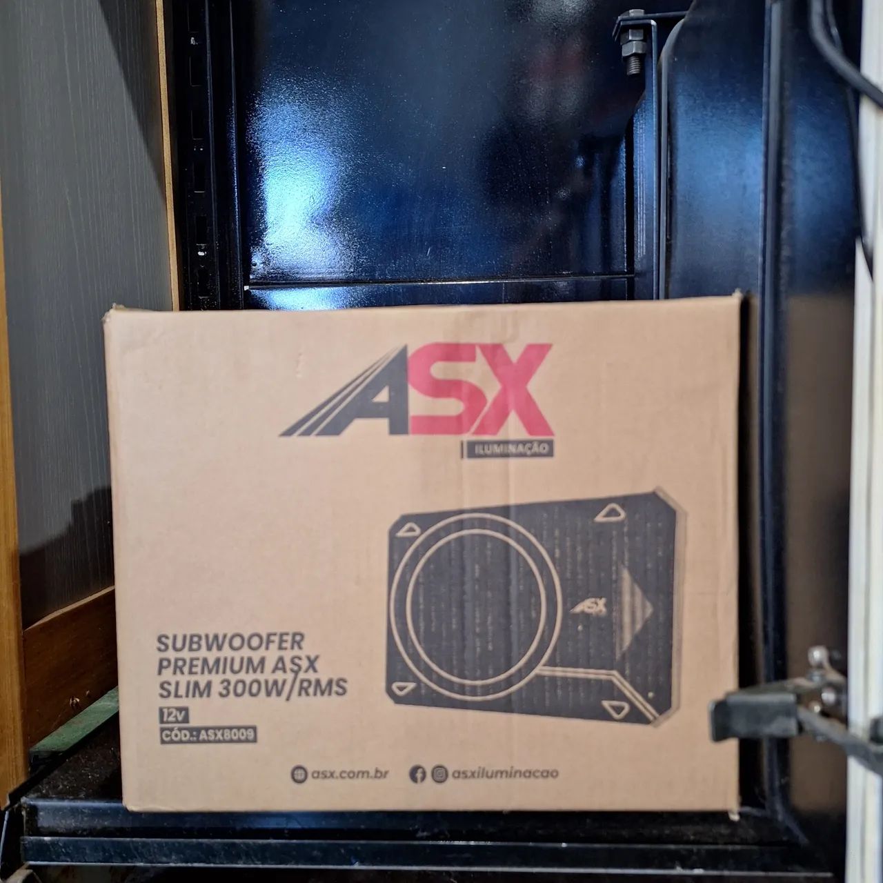 Som subwoofwr Premium ASX SLIM 300W - Foto 5