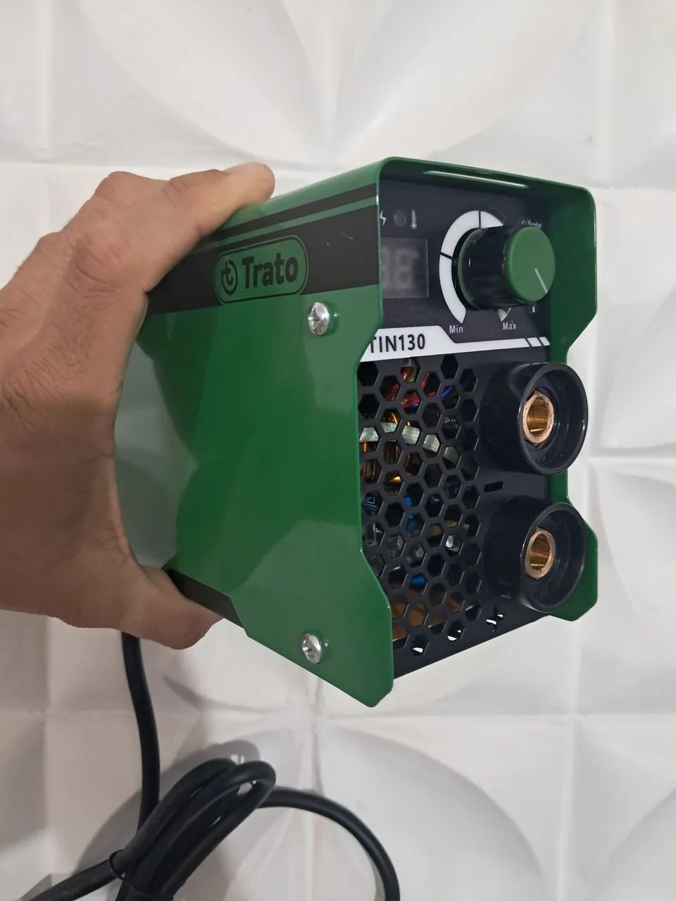 Inversora de solda 130 amperes nova zero