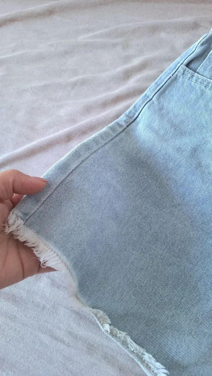 Short jeans feminino - Foto 4
