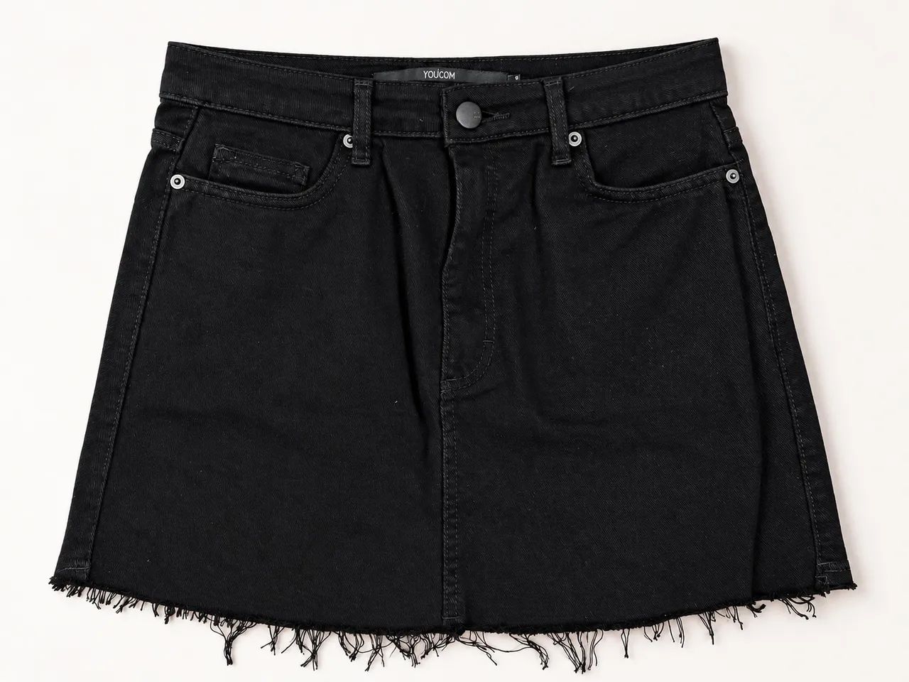 Saia jeans youcom preta 36