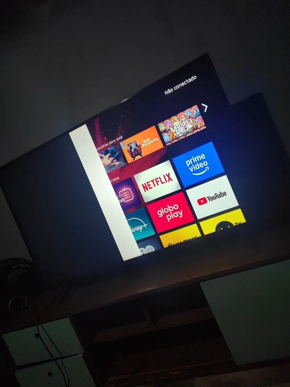 Smartv 50" TCL 4k Com Defeito ( Aceito Ofertas)  - Foto 5