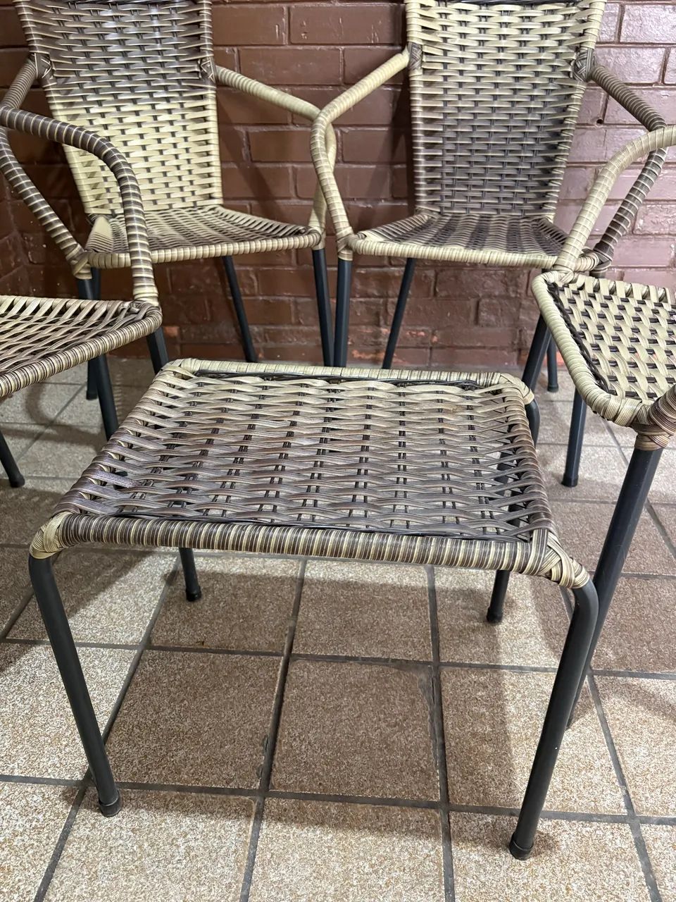 Conjunto de Vimi de terraço  - Foto 3