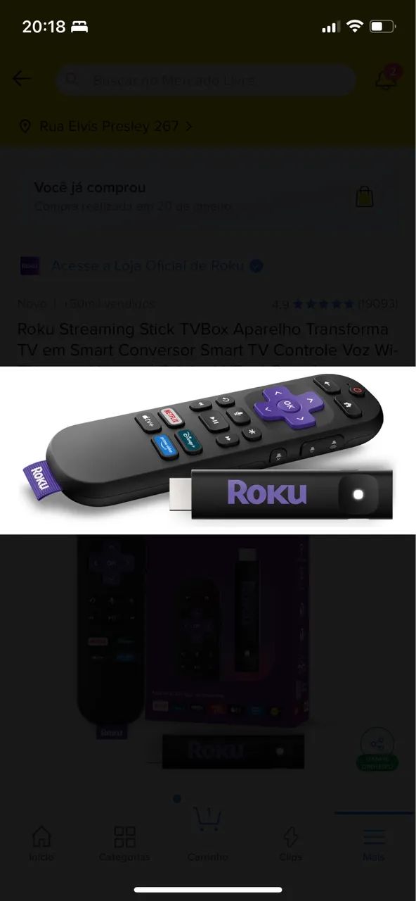 Roku HD streaming 