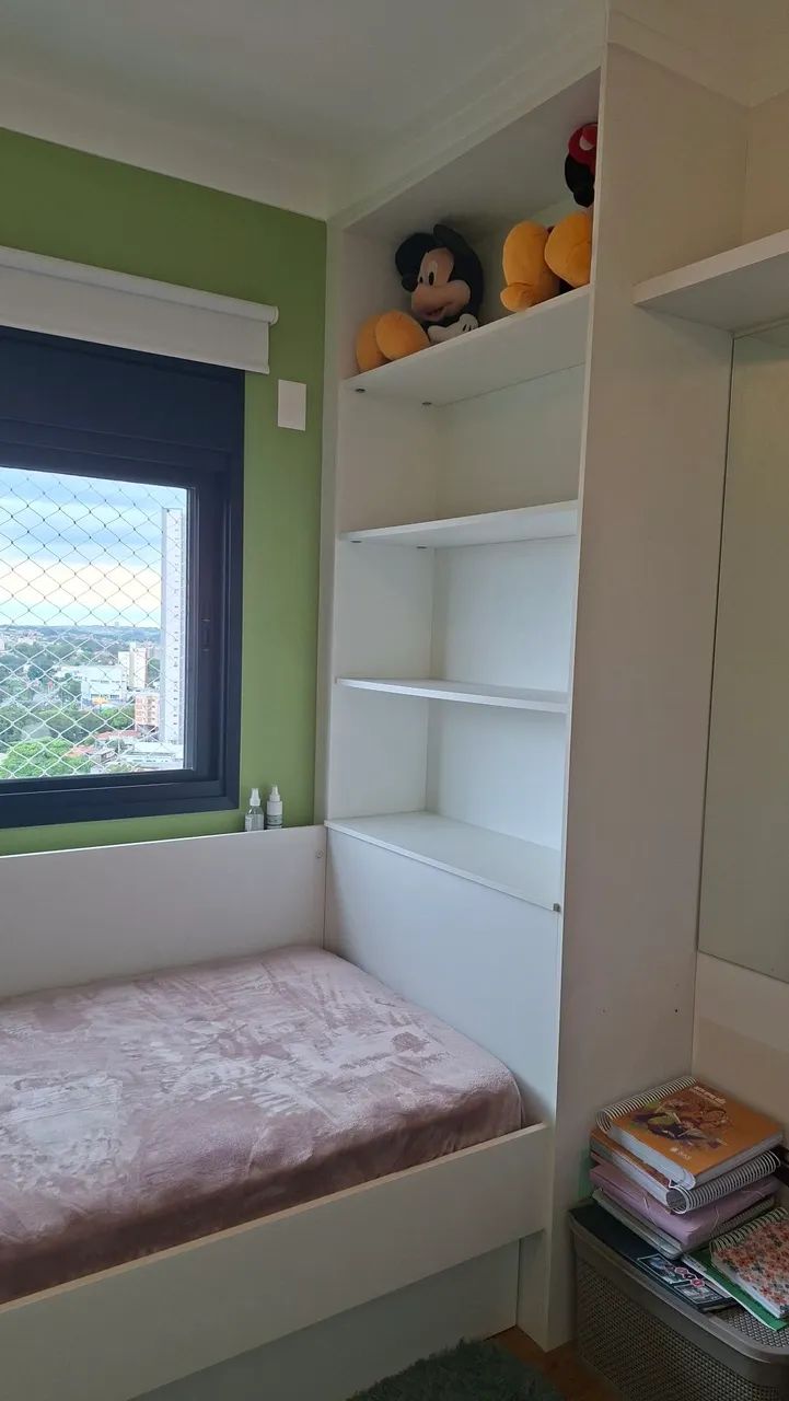 Quarto planejado solteiro