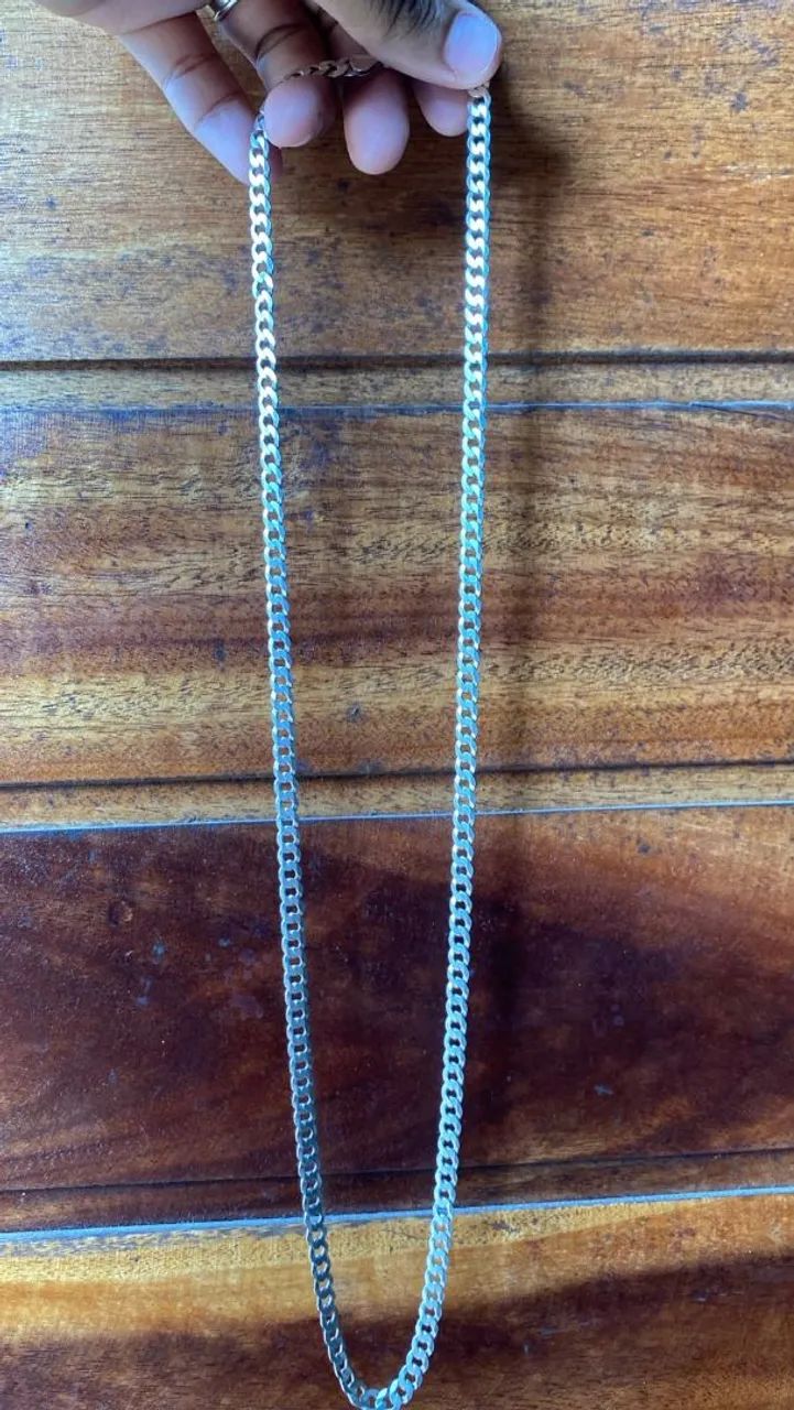 Cordão de prata  - Foto 2