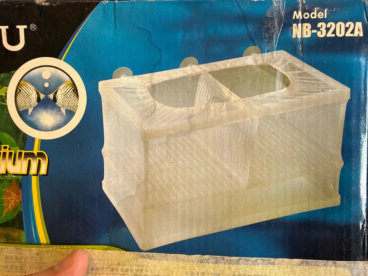 Criadeira e berçário para peixes 