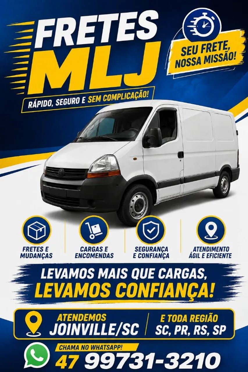 Fretes Joinville e Região.