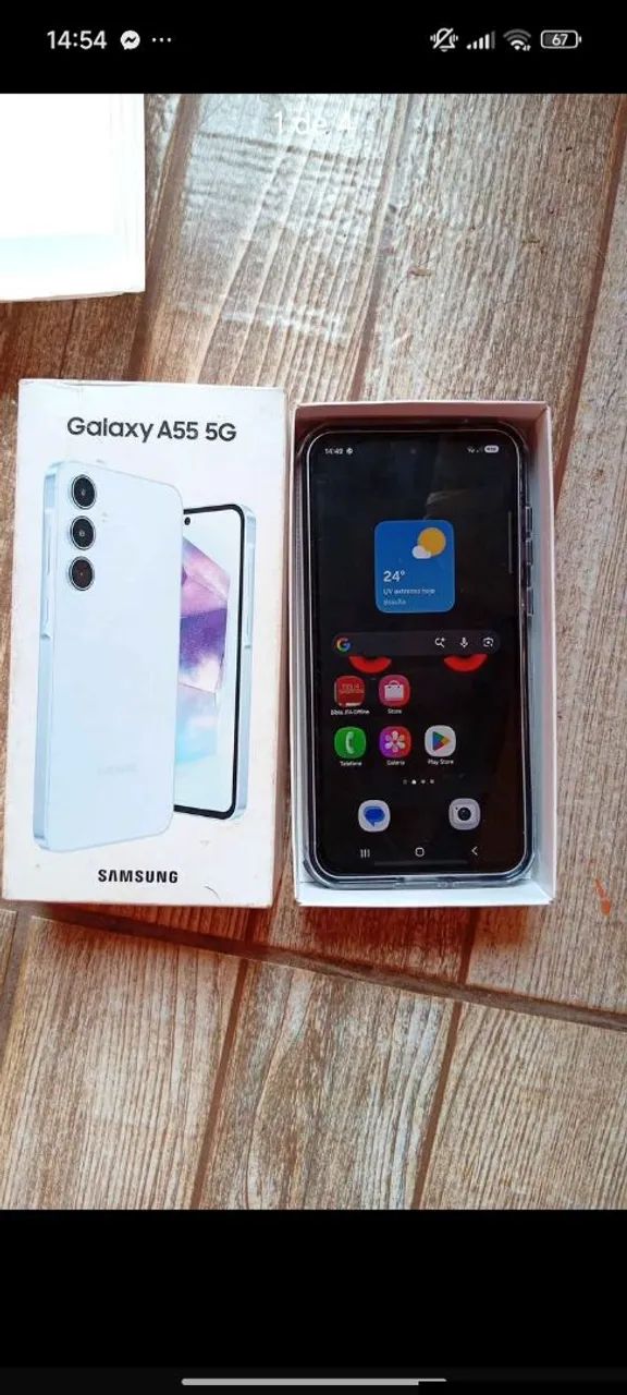 Galaxy A55 5G em perfeito estado - Foto 4