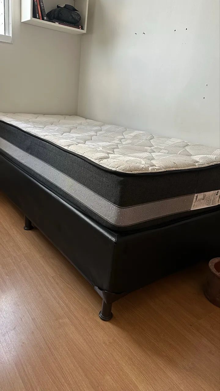 CAMA BOX SOLTEIRO Molas ensacadas  - Foto 4