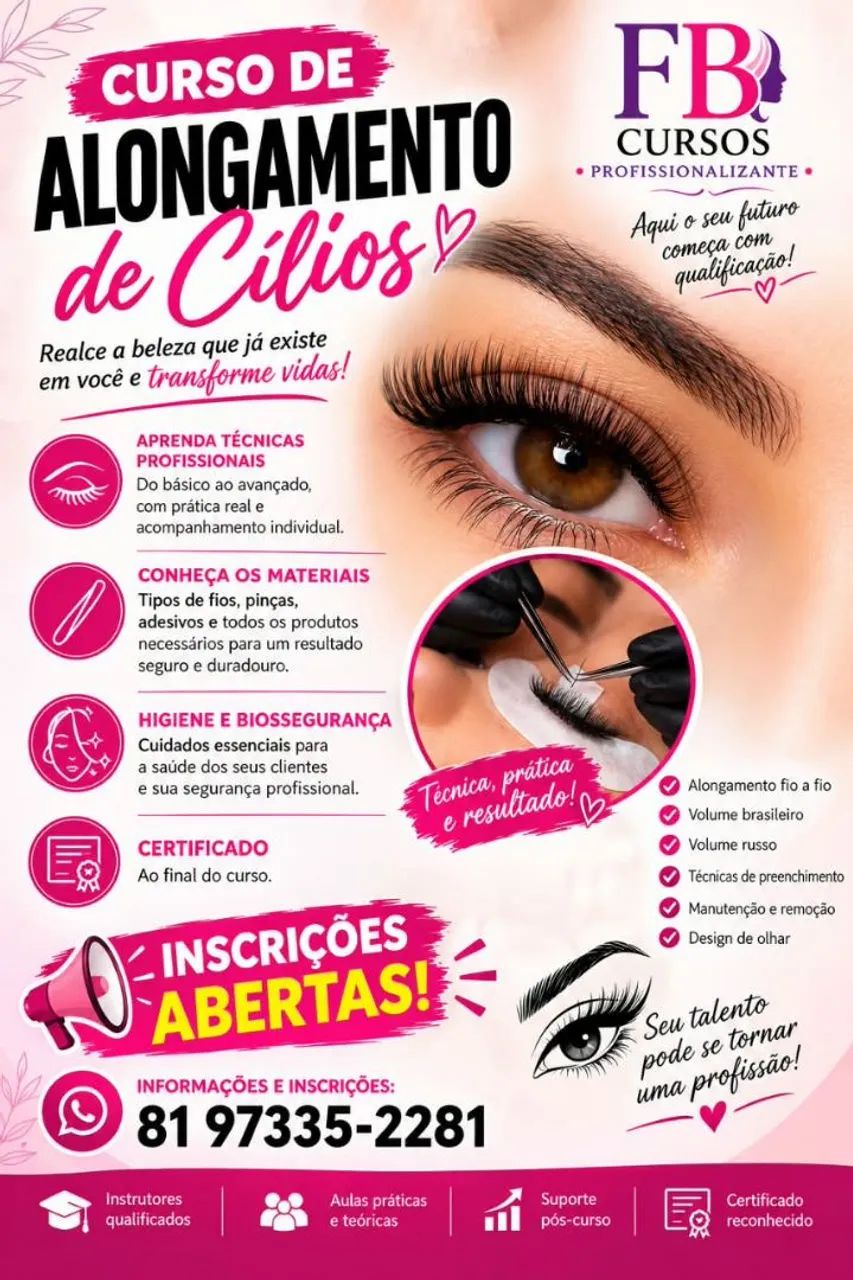 FB cursos profissionalizante 