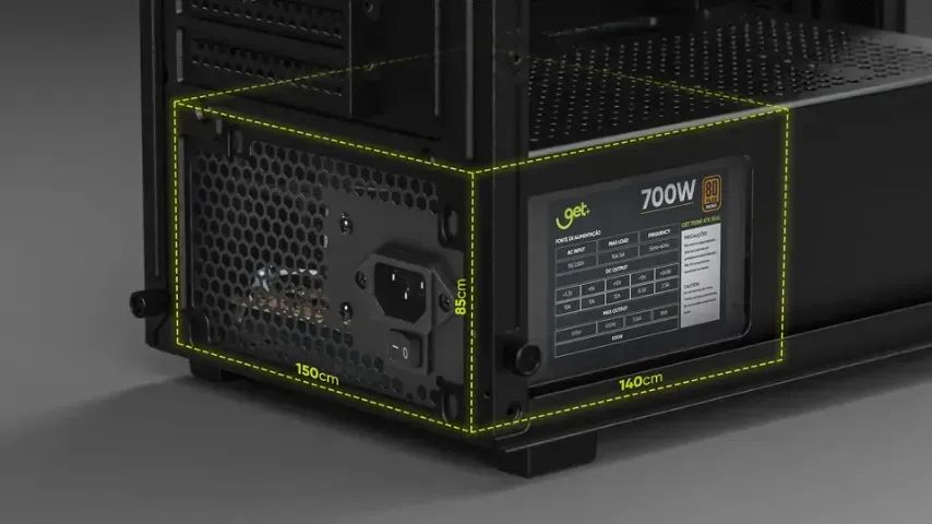 FONTE 700W 80PLUS BRONZE  - Foto 2